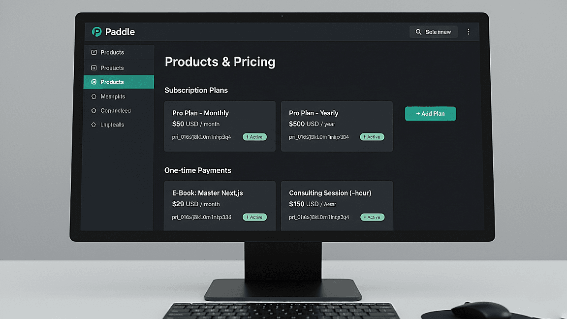 Setting Up Paddle Billing and Configuring Products image 1