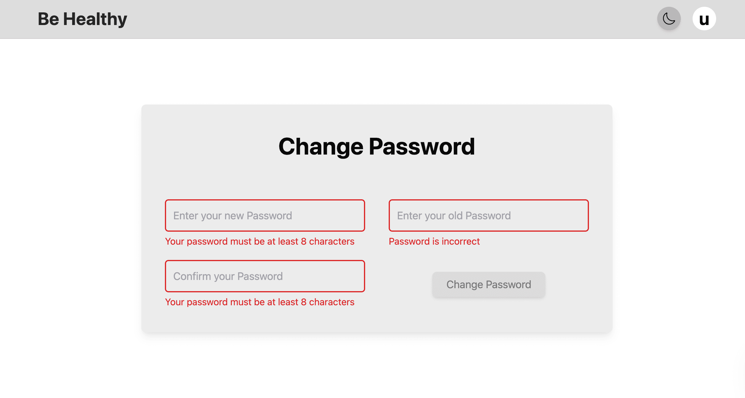 User Profile Settings image 2