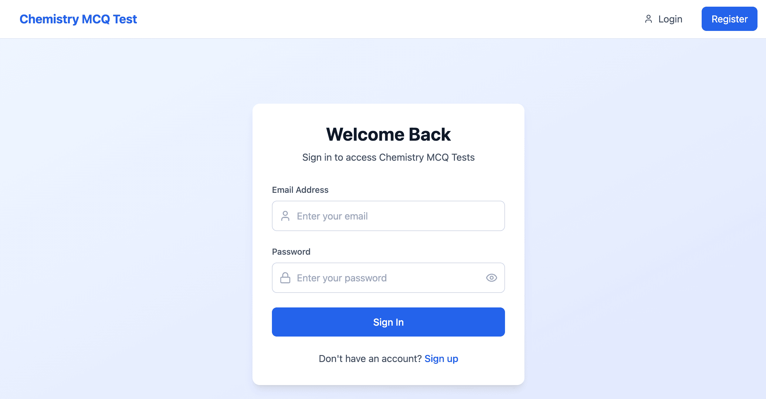 Landing Page & Authentication image 3