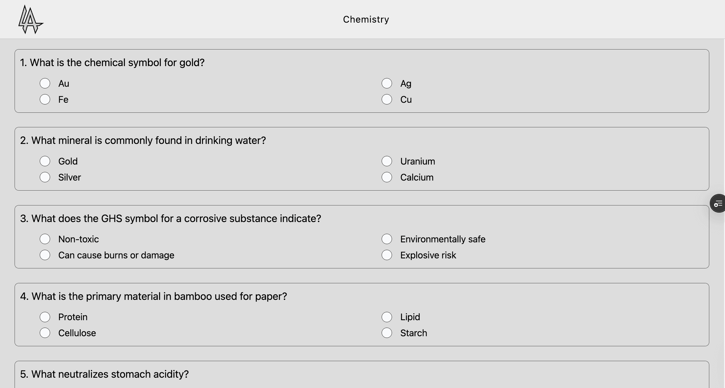 Chemistry Route (/chemistry) image 2