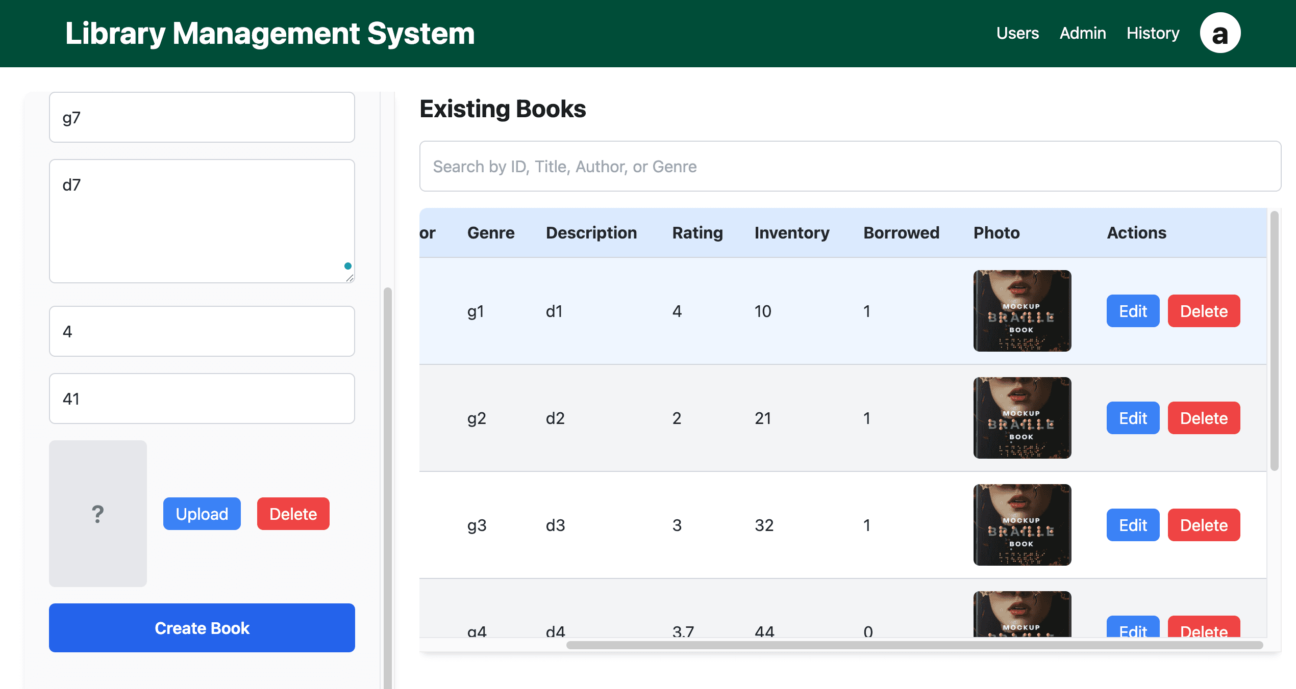 Admin Dashboard (/admin Route) image 1