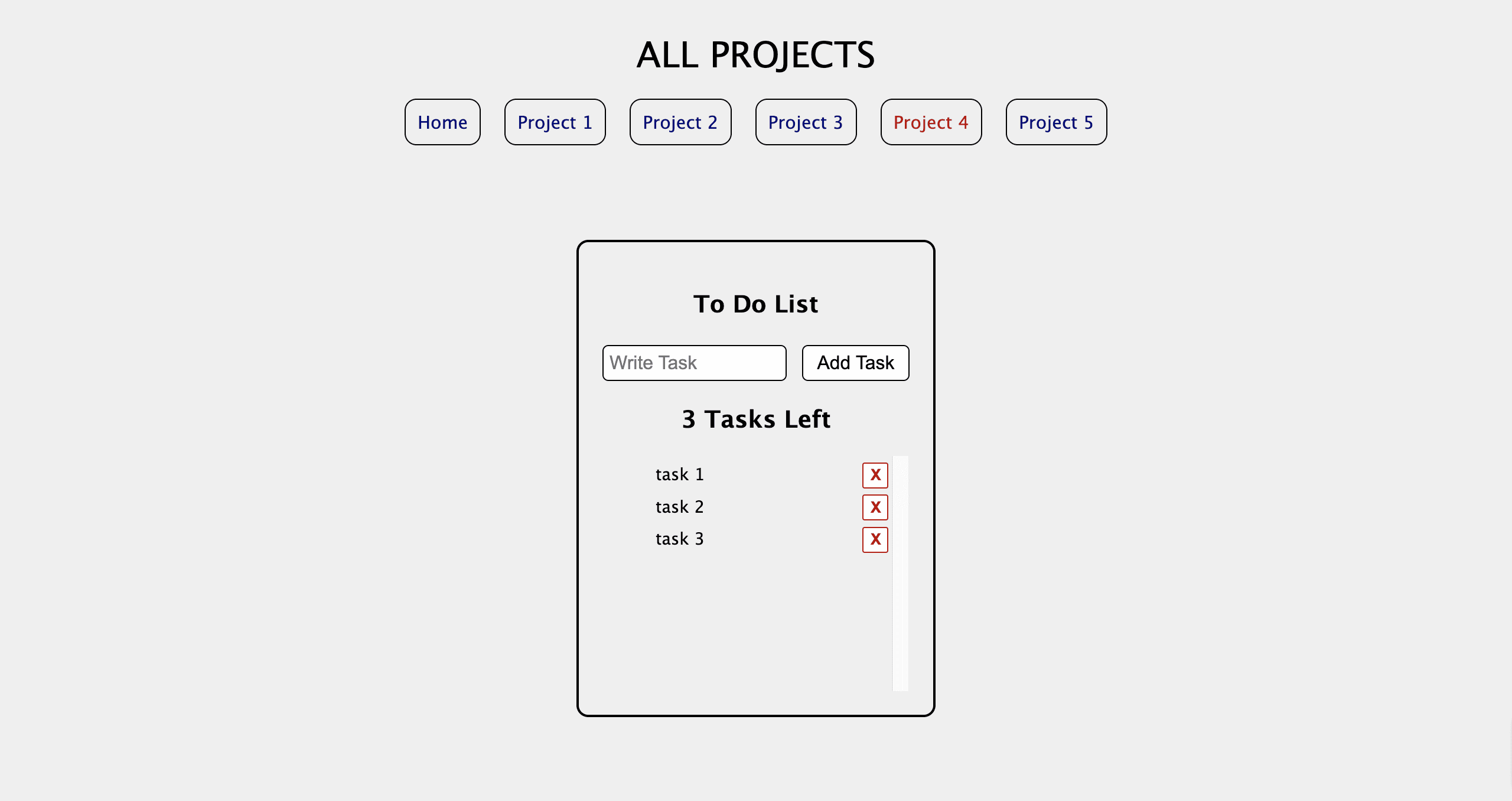 Project Four: Todo List Manager image 1