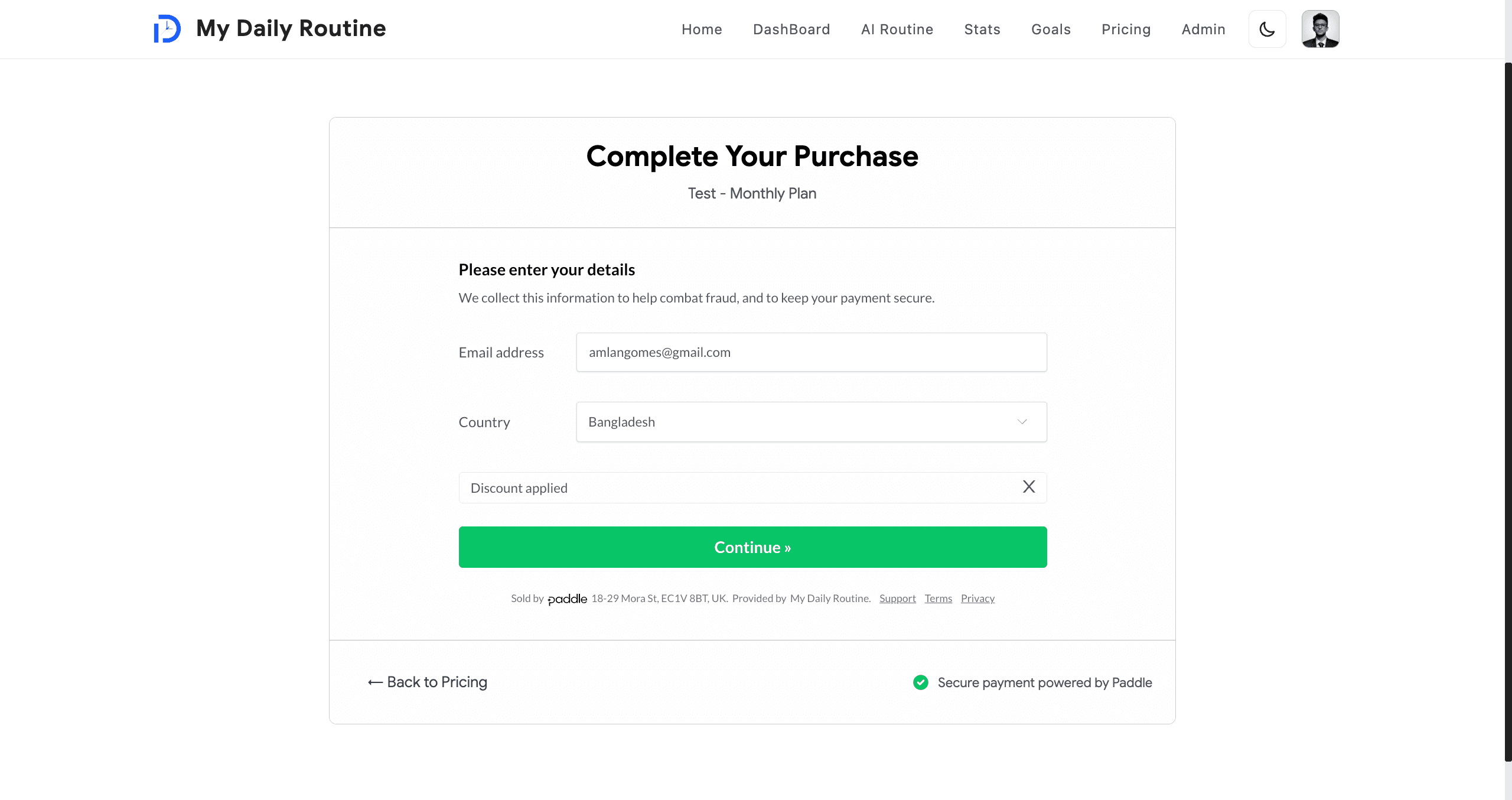 Paddle Billing — One-Time Checkout & HMAC-Verified Webhooks image 1