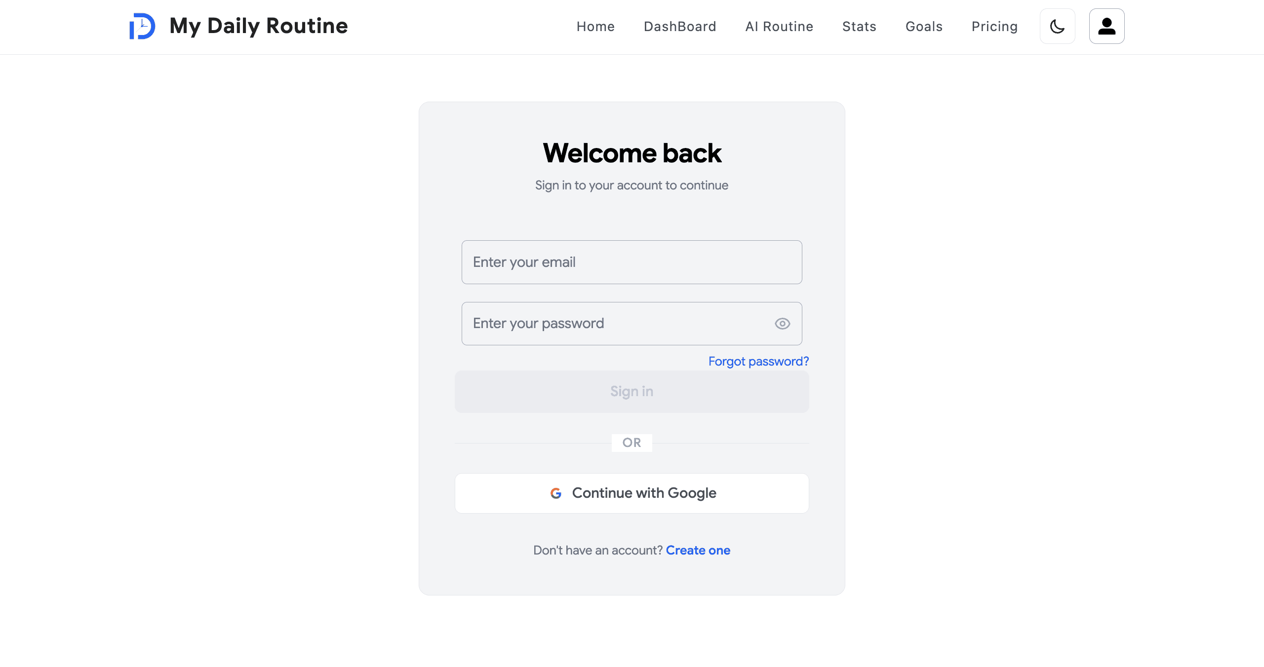 Dual Authentication — NextAuth (Google) + Custom JWT (Email / Password) image 1