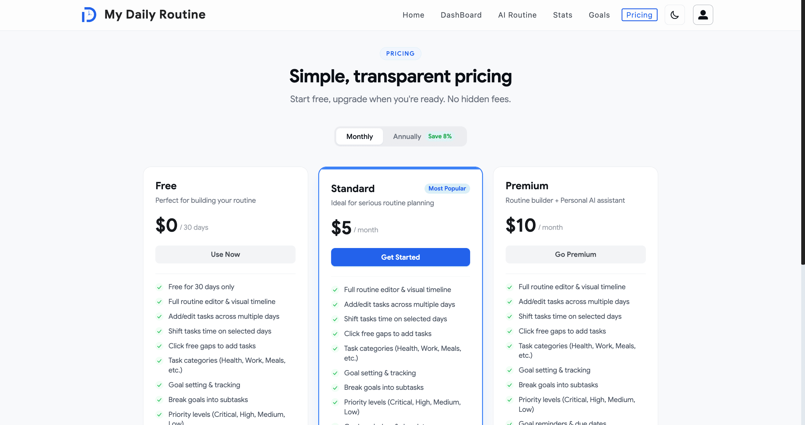 Marketing Landing & Pricing image 2
