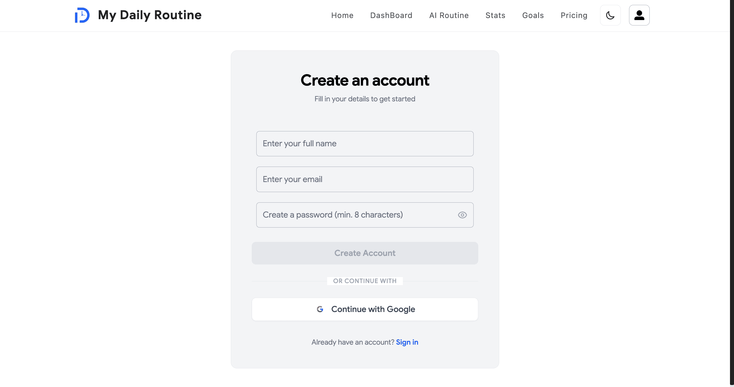 Dual Authentication — NextAuth (Google) + Custom JWT (Email / Password) image 2