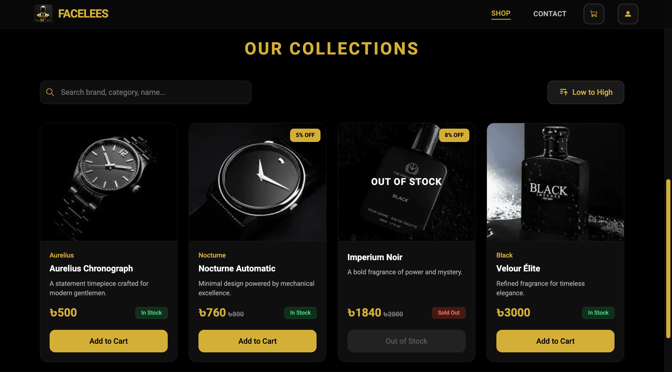 Public Shop & Landing Page (/) image 2