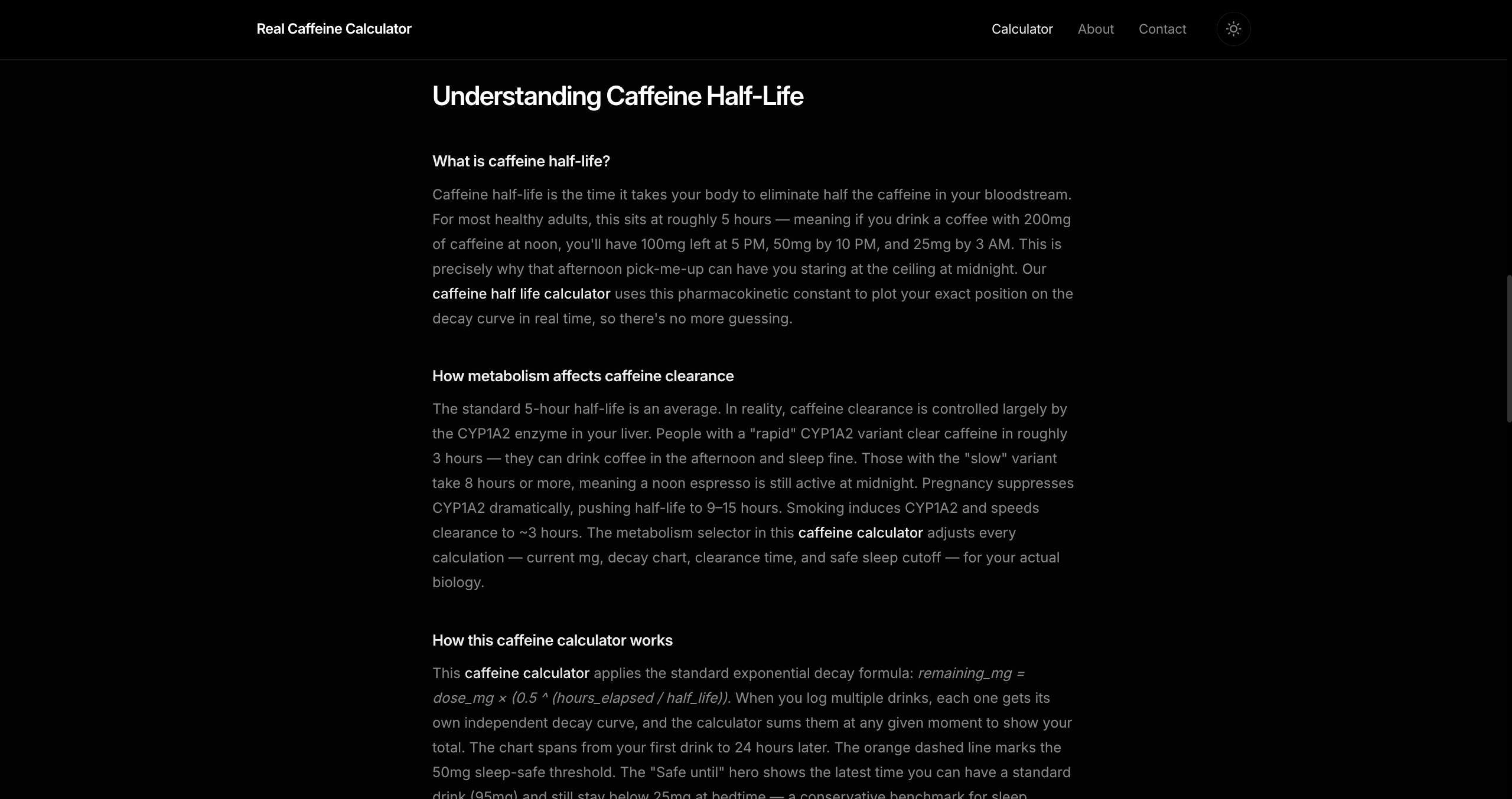 SEO Content — Understanding Caffeine Half-Life image 1