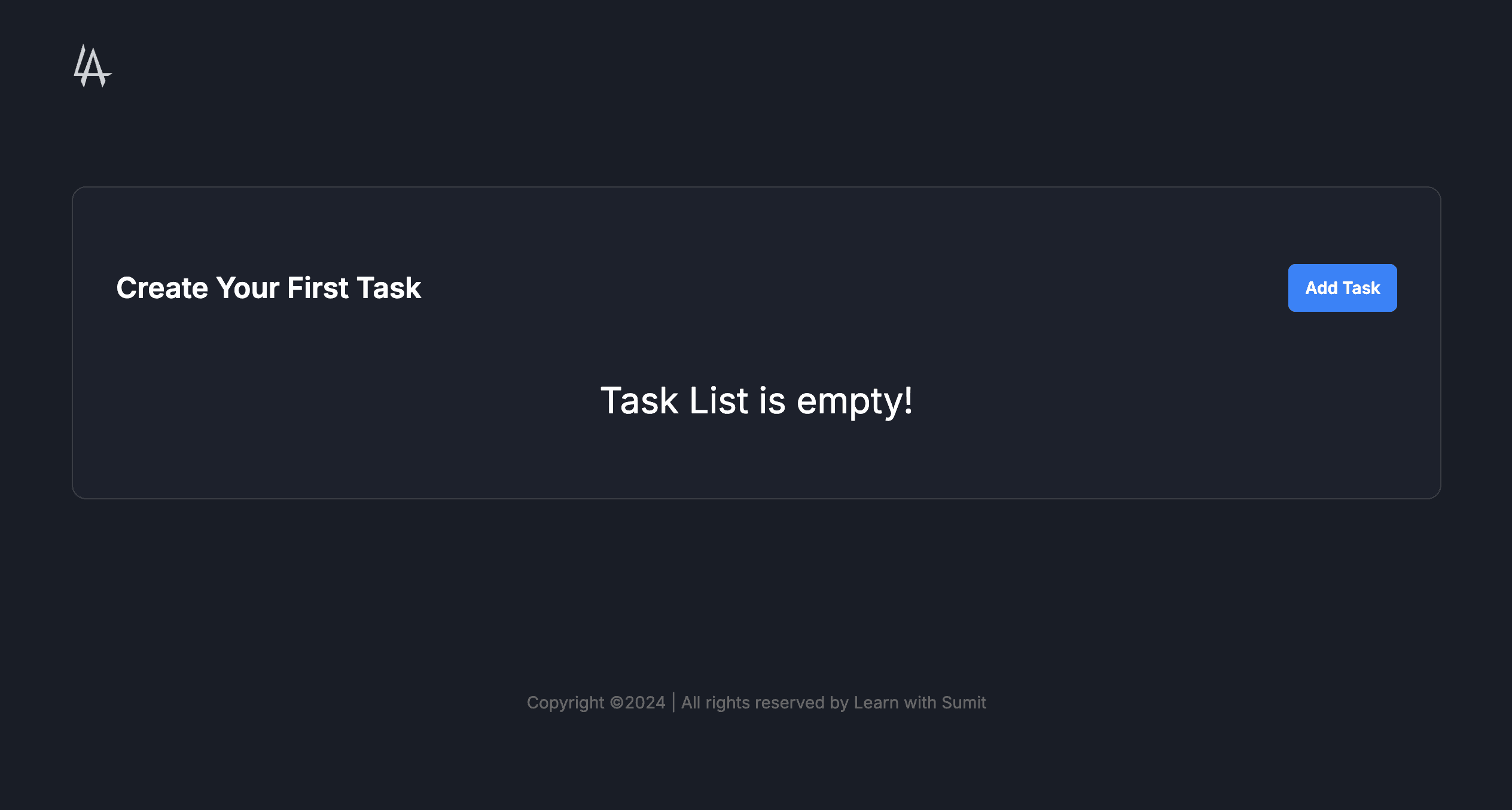 Home Route: Hero and Initial Task View image 2