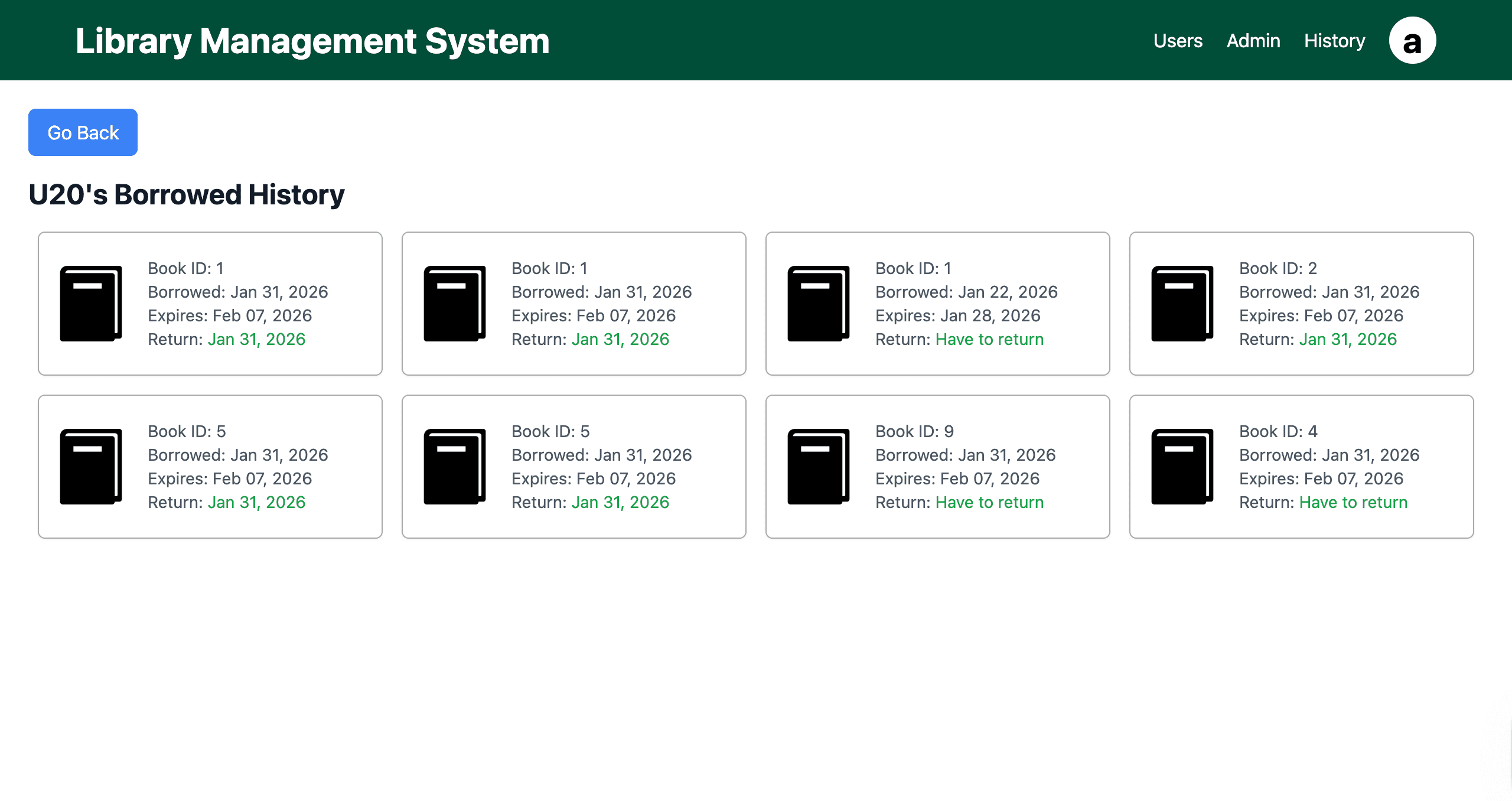 Users Route (/allUsers) image 2